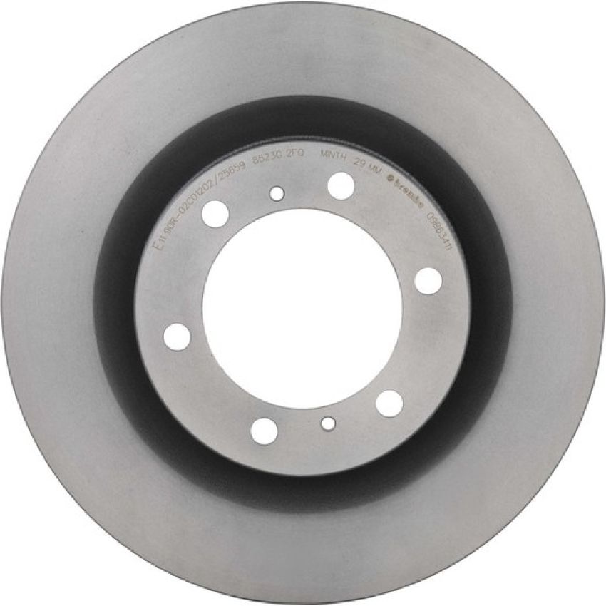 Brembo 09.B634.11 Premium Coated Vented Brake Rotor