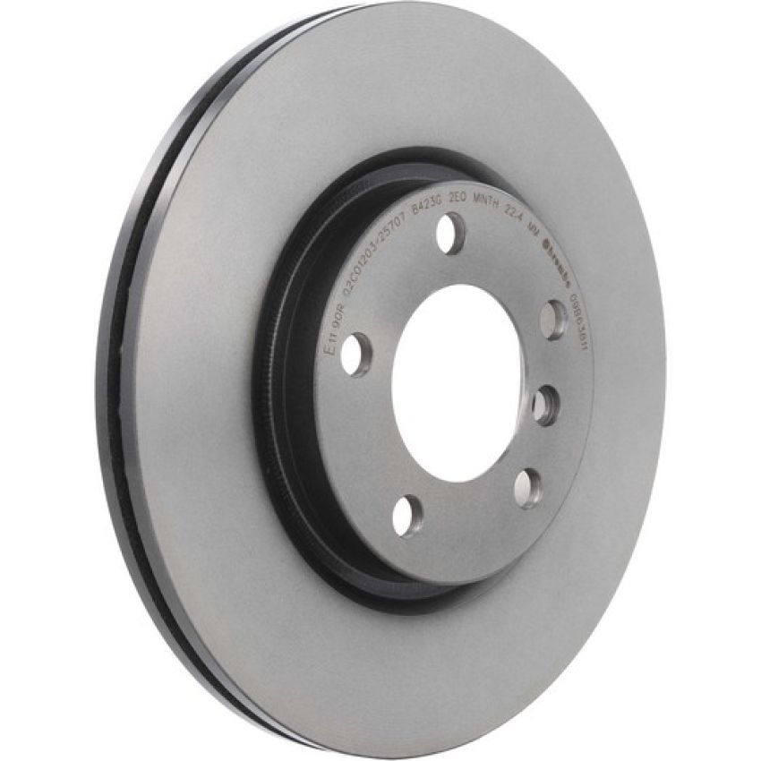 Brembo 09.B638.11 Premium Coated Vented Brake Rotor