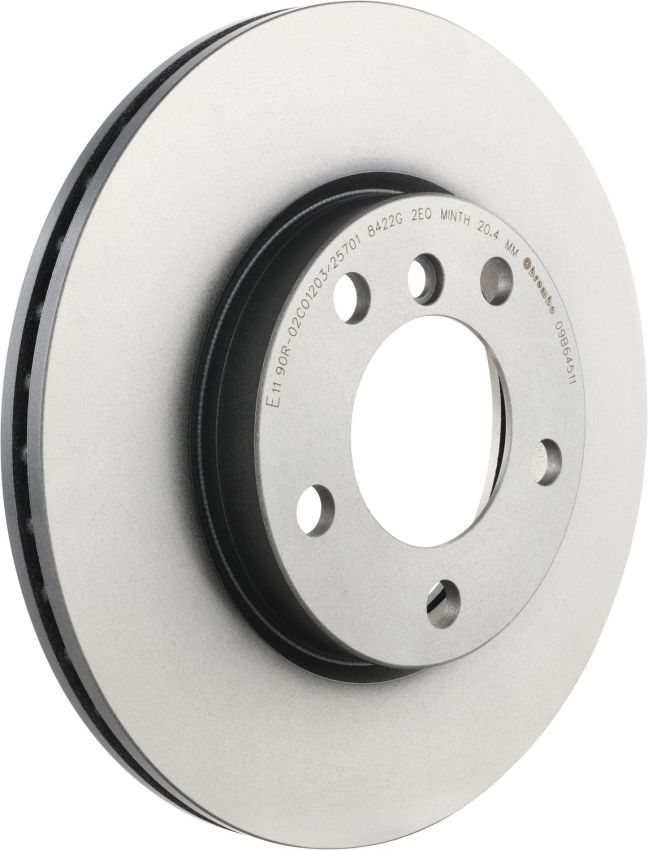 Brembo 09.B645.11 Premium Coated Vented Brake Rotor