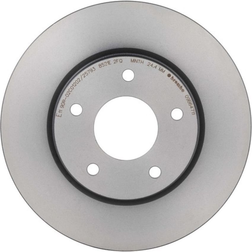 Brembo 09.B647.11 Premium Coated Vented Brake Rotor