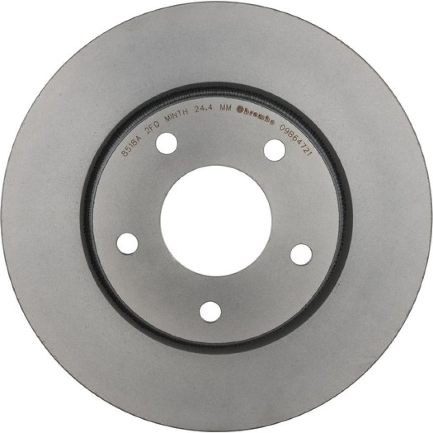 Brembo 09.B647.21 Premium Coated Vented Brake Rotor