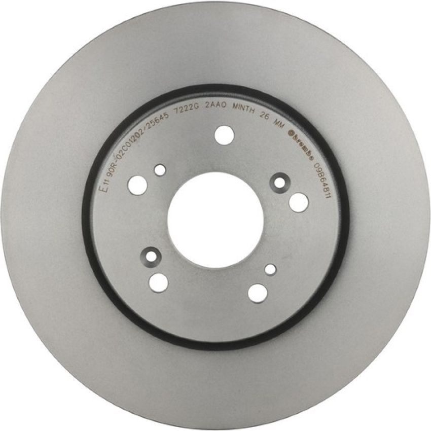 Brembo 09.B648.11 Premium Coated Vented Brake Rotor