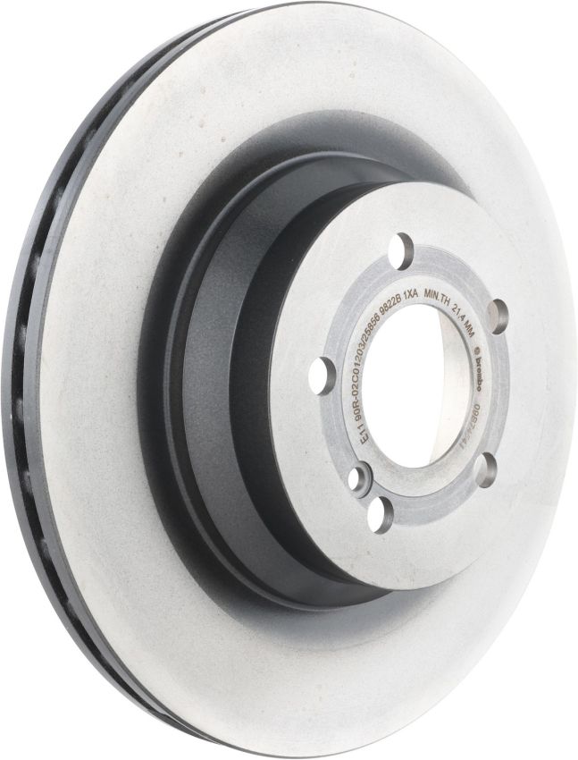 Brembo 09.B745.41 Premium Coated Vented Brake Rotor