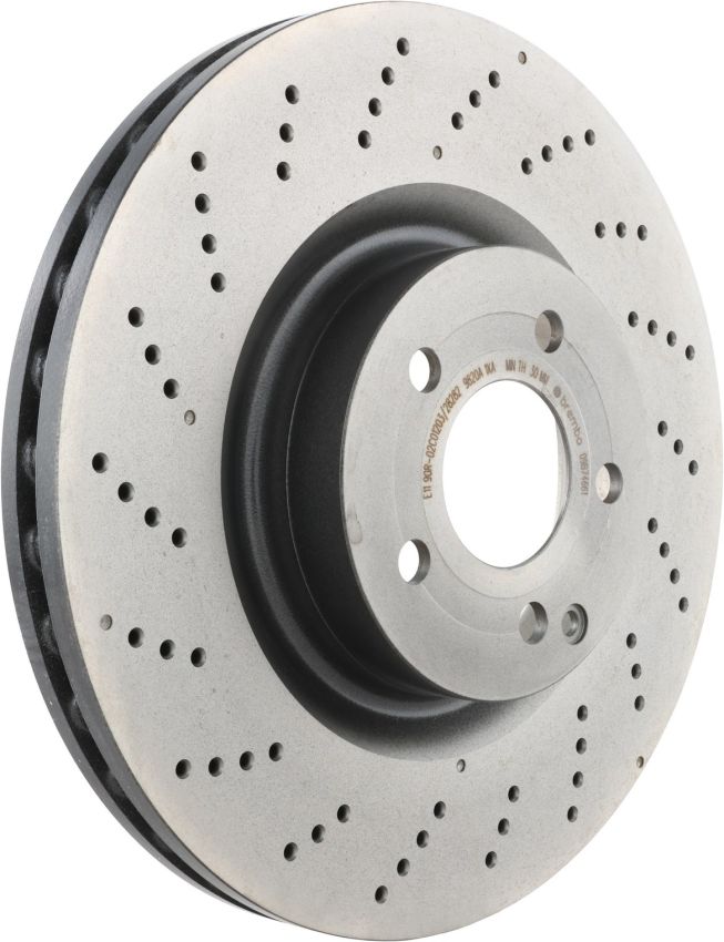 Brembo 09.B746.61 Premium UV Coated Front Brake Rotor