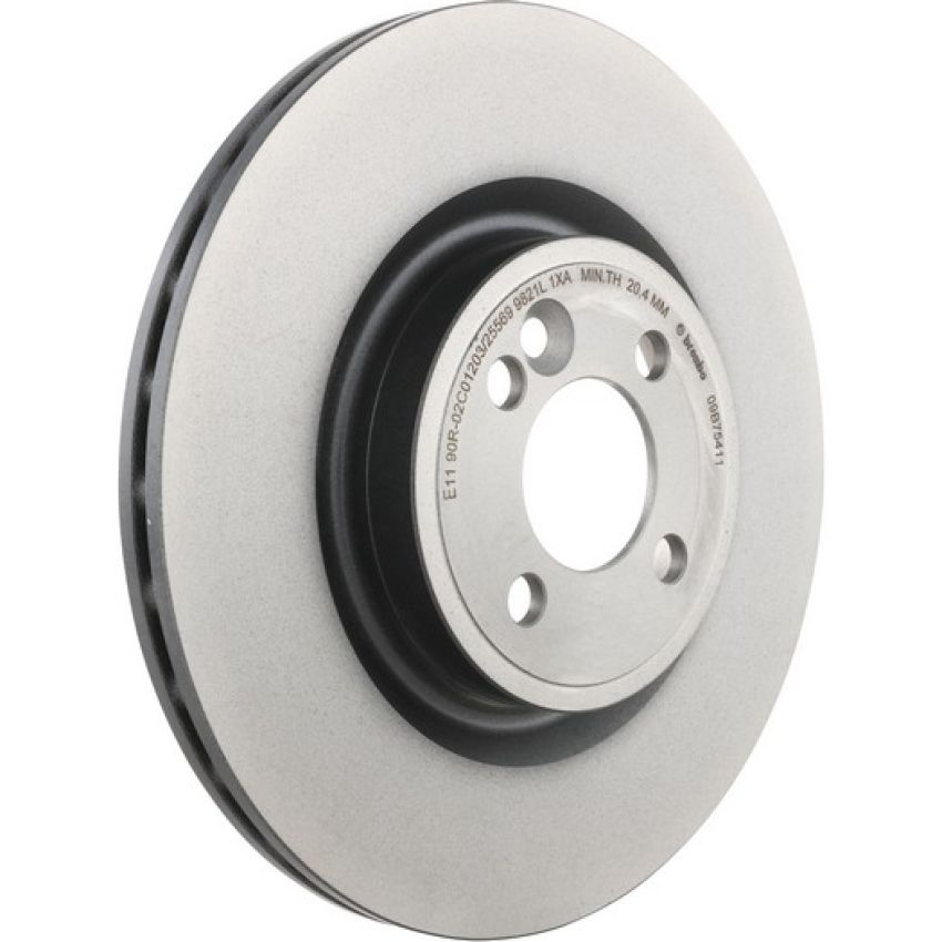 Brembo KT00935 Brembo ceramic brake pad and UV coated PVT  brake disc kit