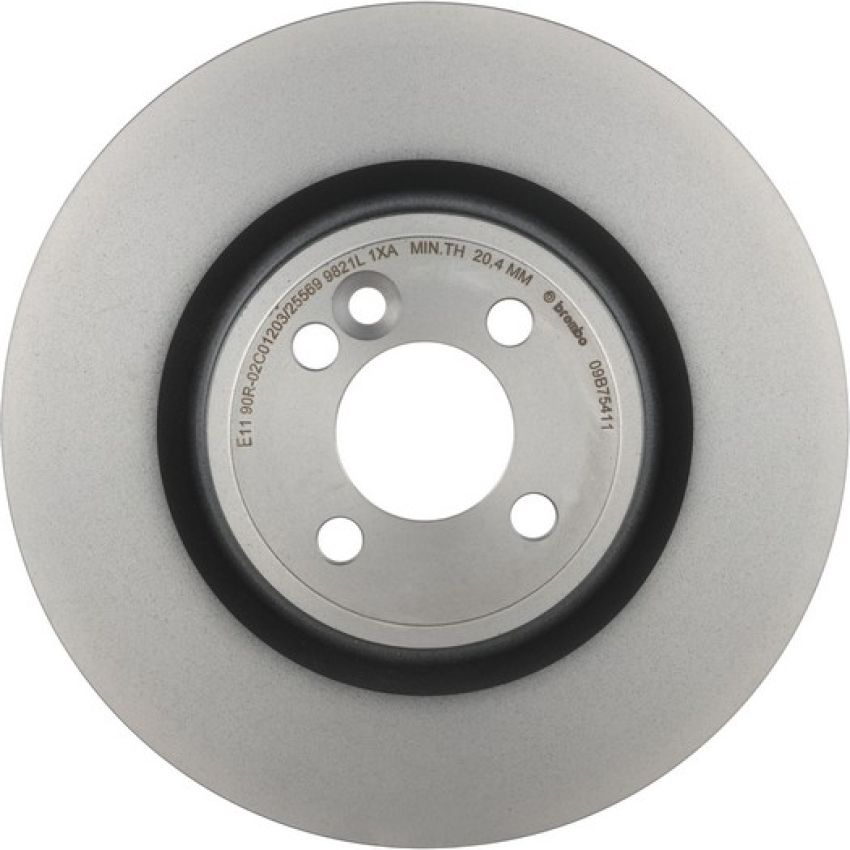 Brembo KT00935 Brembo ceramic brake pad and UV coated PVT  brake disc kit
