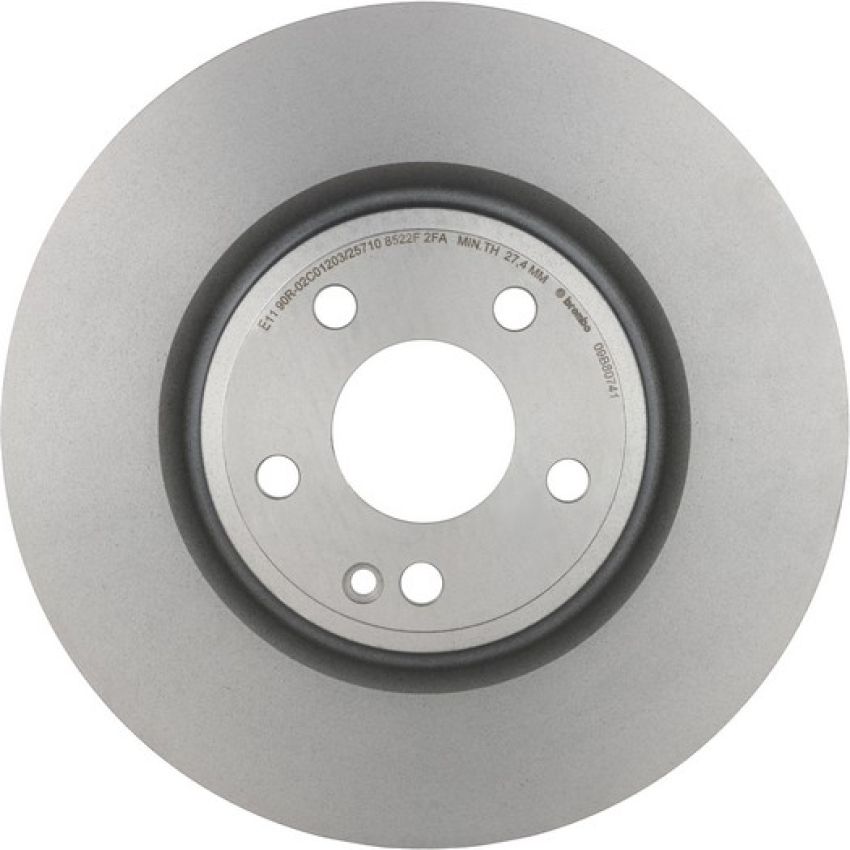 Brembo 09.B807.41 Premium Coated Vented Brake Rotor