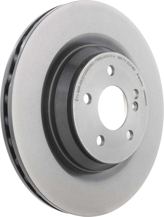 Brembo 09.B842.31 Premium Coated Vented Brake Rotor