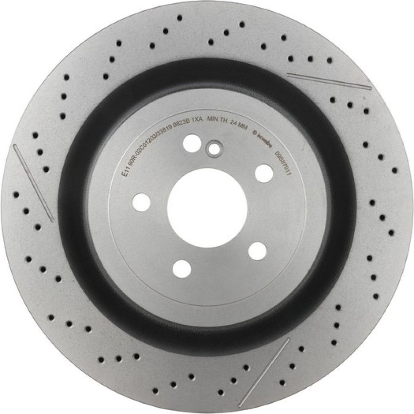 Brembo 09.B879.11 Premium Coated Vented Brake Rotor