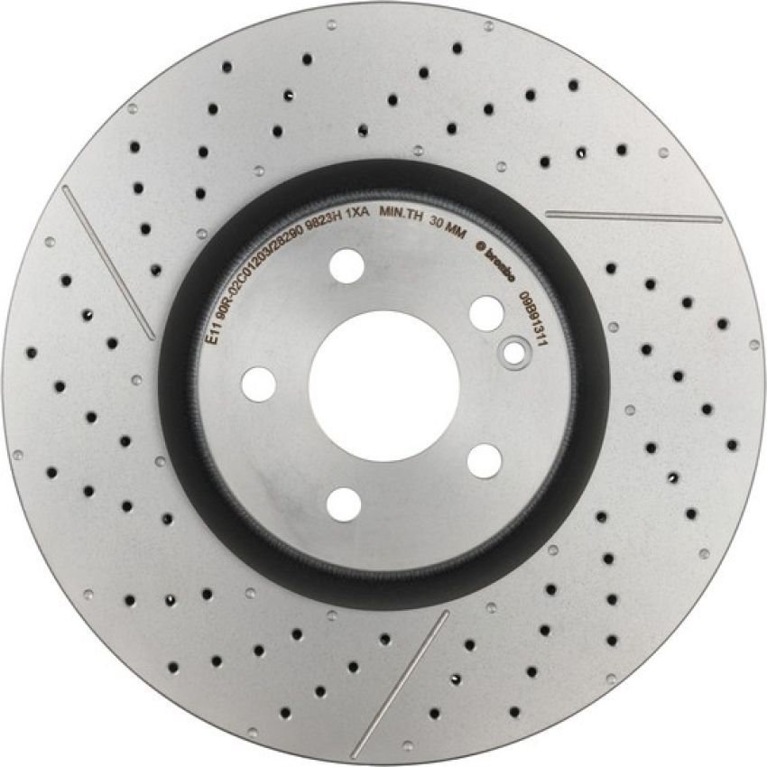 Brembo 09.B913.11 Premium Coated Vented Brake Rotor