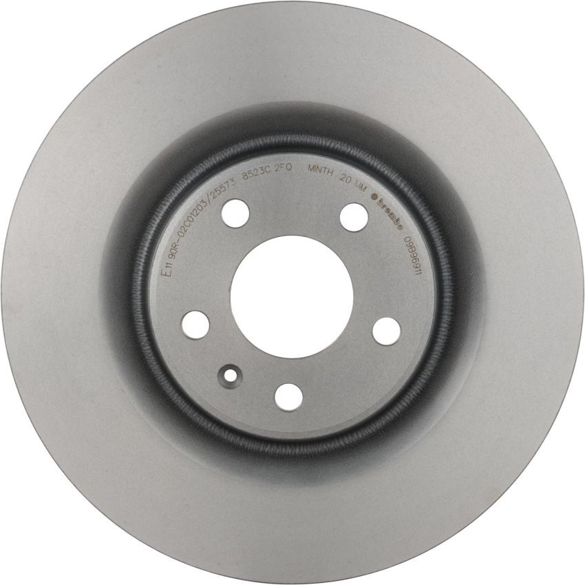 Brembo 09.B969.11 Premium Coated Vented Brake Rotor
