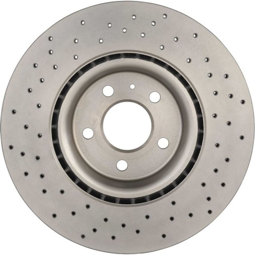 Brembo 09.B970.1X Premium UV Coated Xtra Cross Drilled Brake Rotor