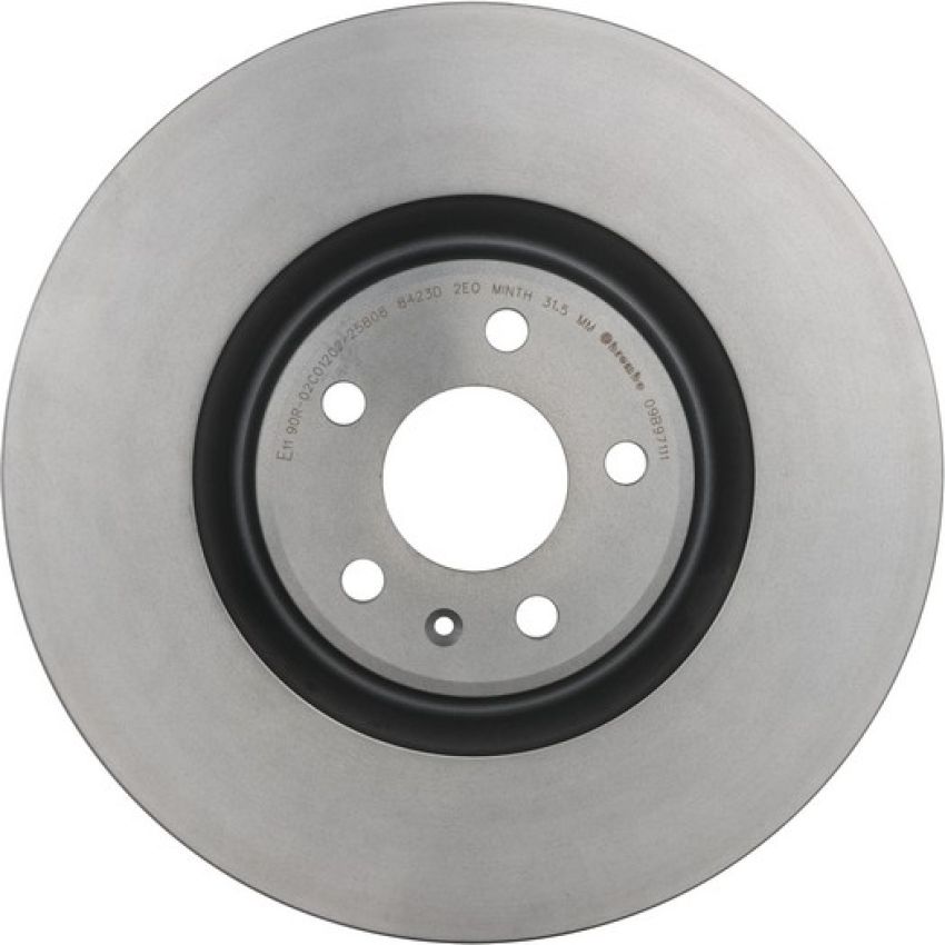 Brembo 09.B971.11 Premium Coated Vented Brake Rotor