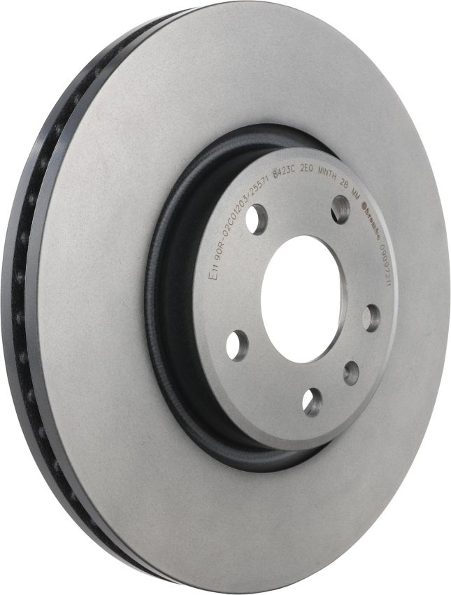 Brembo KT00A00 Brembo ceramic brake pad and UV coated PVT  brake disc kit