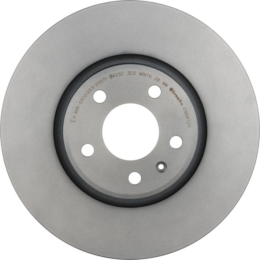 Brembo KT00A00 Brembo ceramic brake pad and UV coated PVT  brake disc kit