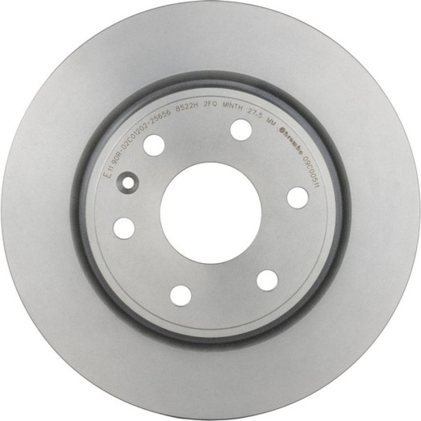 Brembo 09.C005.11 Premium Coated Vented Brake Rotor