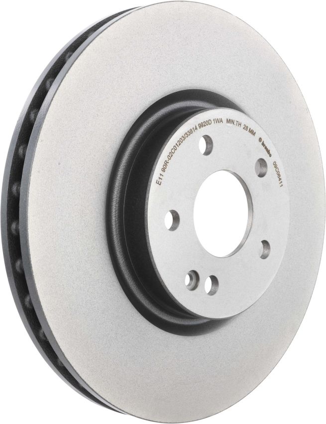 Brembo 09.C064.11 Premium Coated Vented Brake Rotor