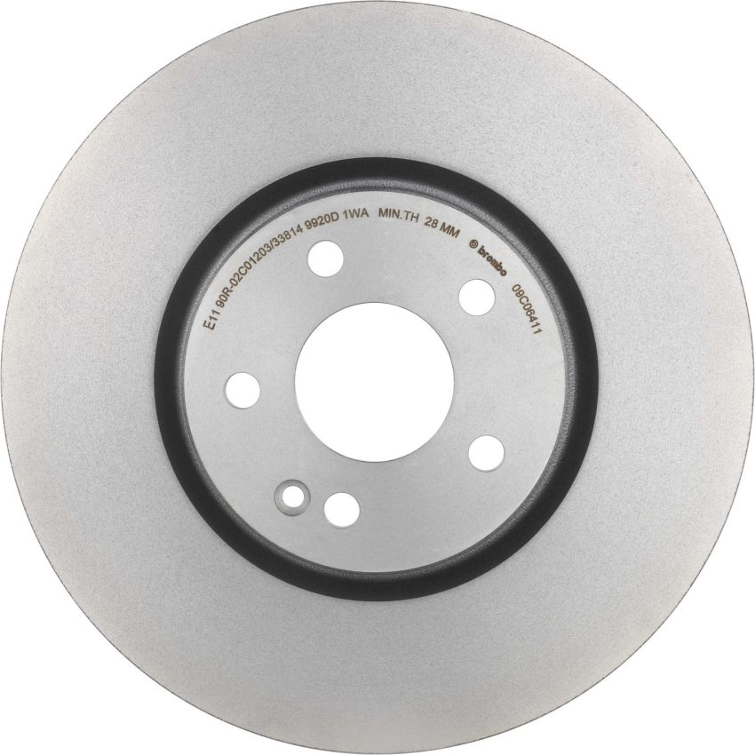Brembo 09.C064.11 Premium Coated Vented Brake Rotor