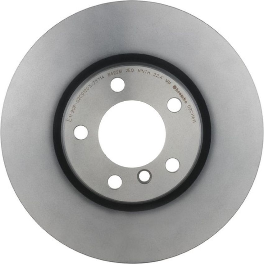 Brembo 09.C116.11 Premium Coated Vented Brake Rotor