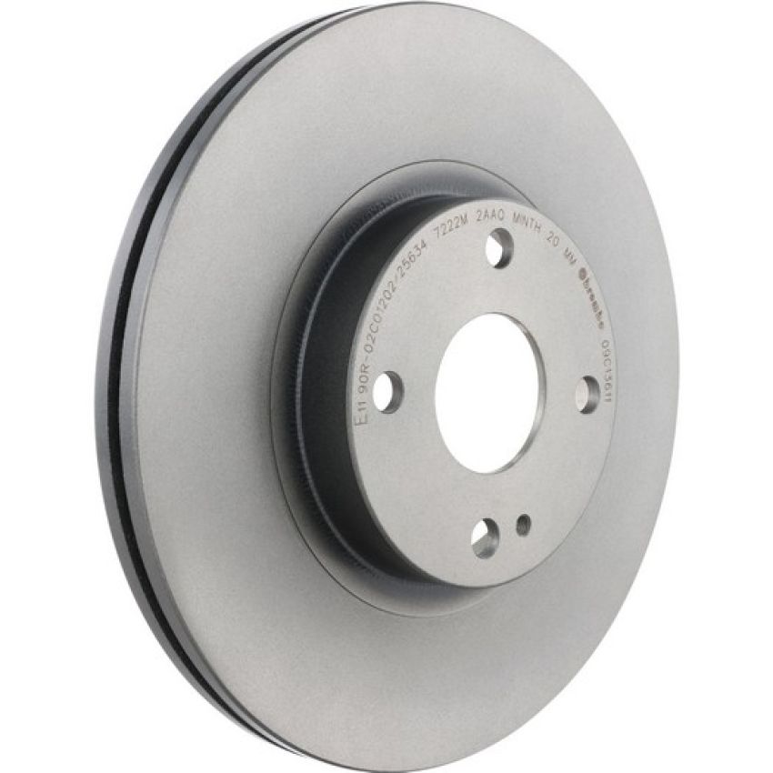 Brembo 09.C136.11 Premium Coated Vented Brake Rotor