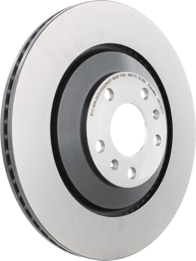 Brembo 09.C137.11 Premium Coated Vented Brake Rotor