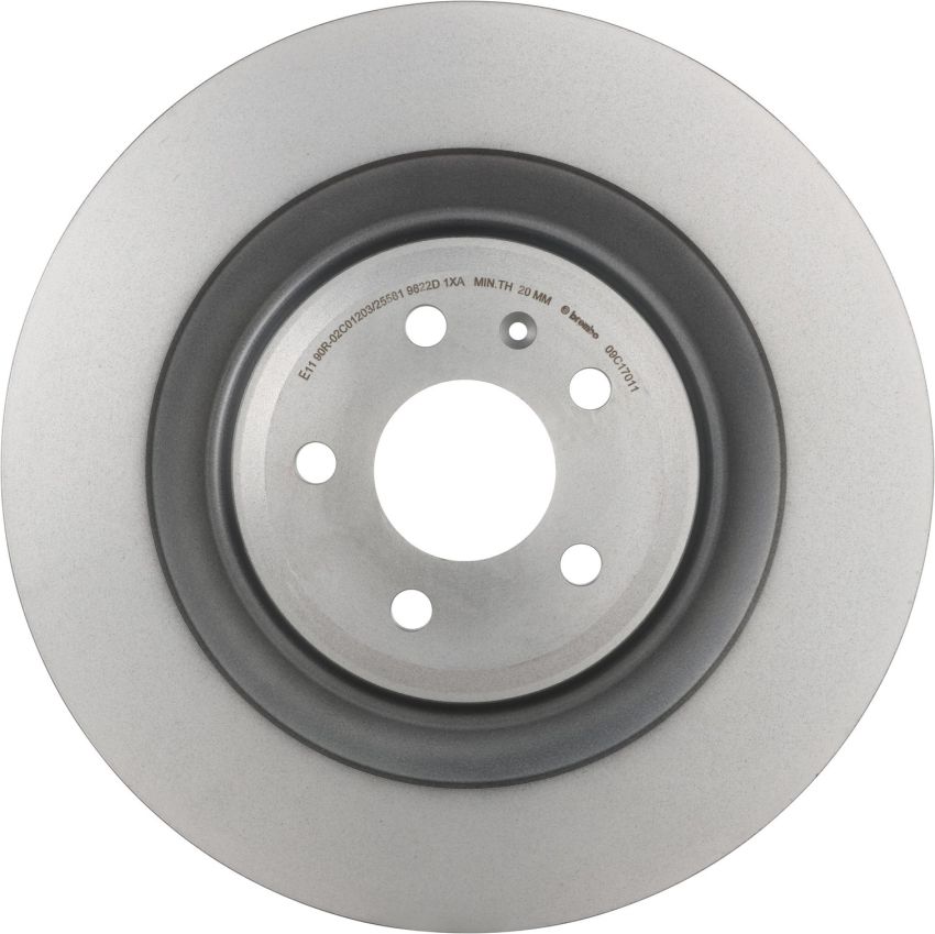 Brembo KT00A22 Brembo ceramic brake pad and UV coated PVT  brake disc kit