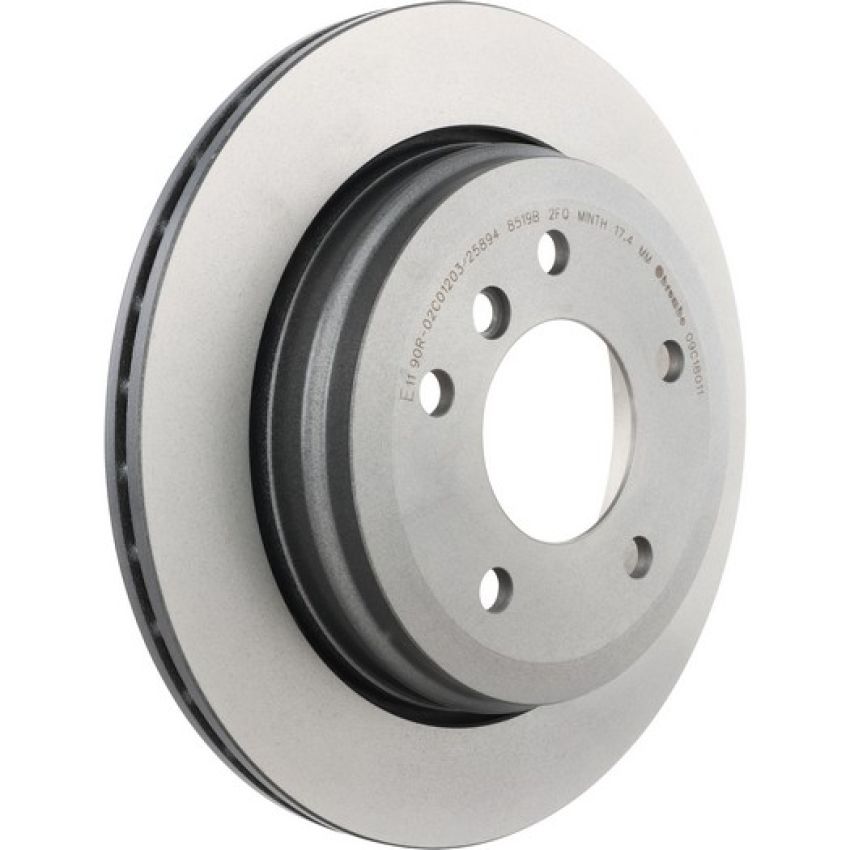 Brembo 09.C180.11 Premium Coated Vented Brake Rotor