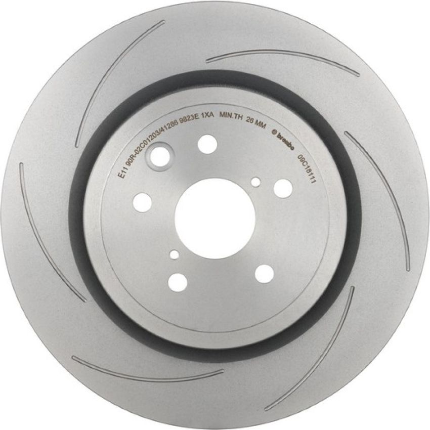 Brembo 09.C181.11 Premium Coated Vented Brake Rotor