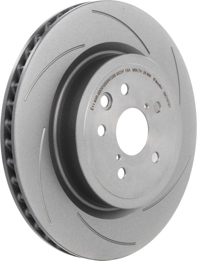 Brembo 09.C181.21 Premium Coated Vented Brake Rotor