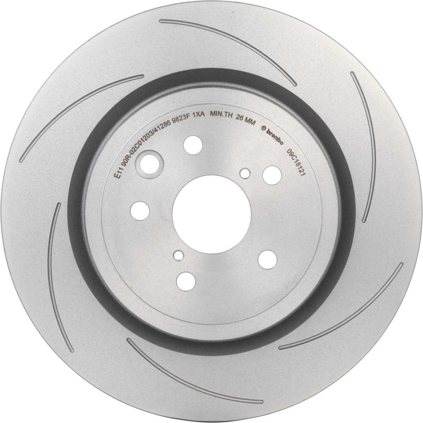 Brembo 09.C181.21 Premium Coated Vented Brake Rotor