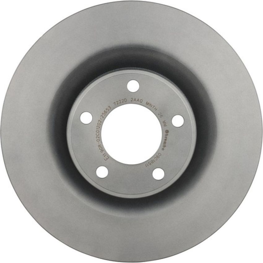 Brembo 09.C185.11 Premium Coated Vented Brake Rotor