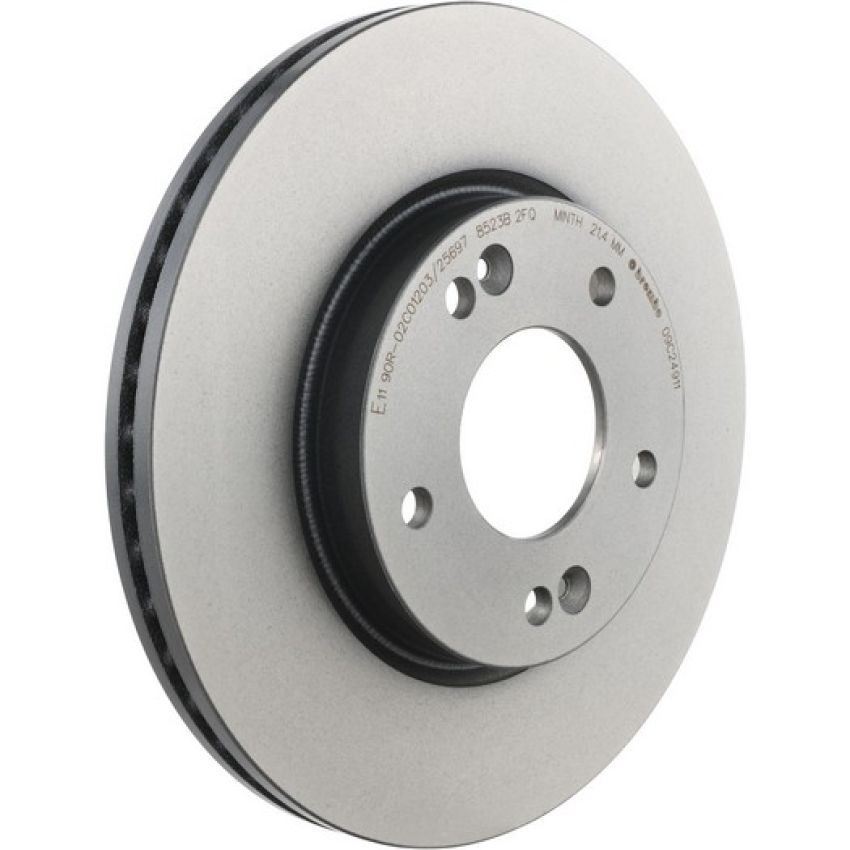 Brembo 09.C249.11 Premium Coated Vented Brake Rotor