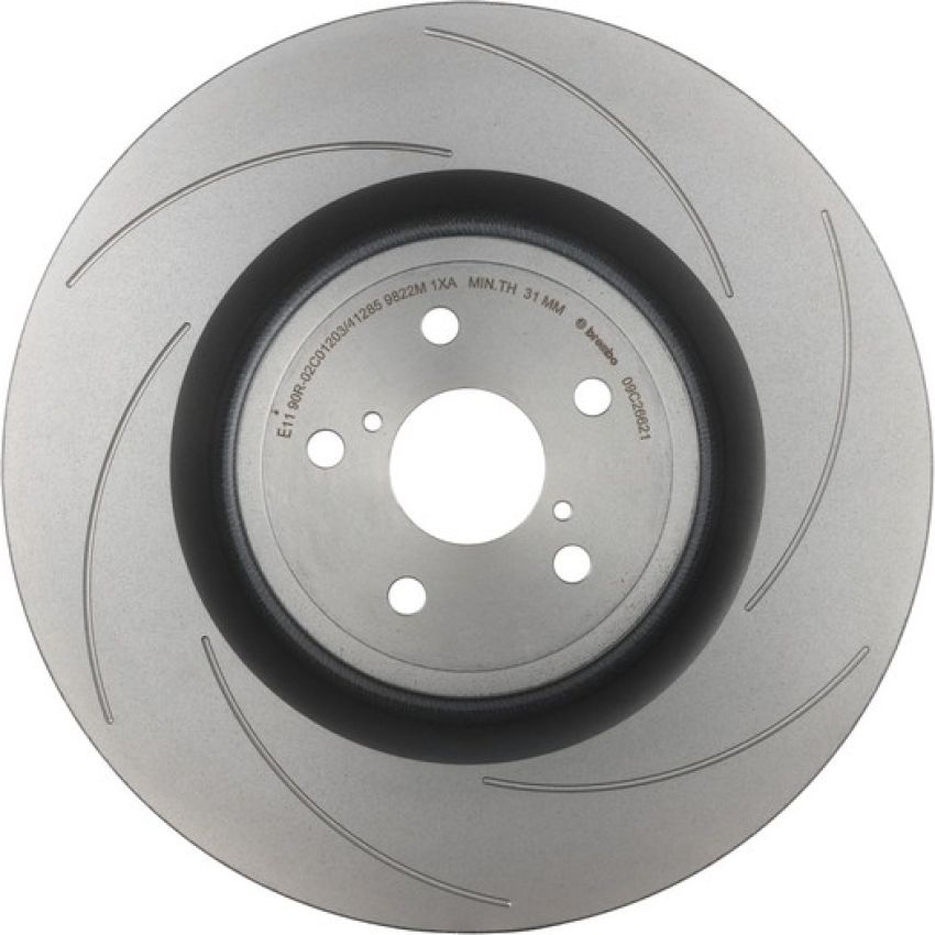 Brembo 09.C266.21 Premium Coated Vented Brake Rotor