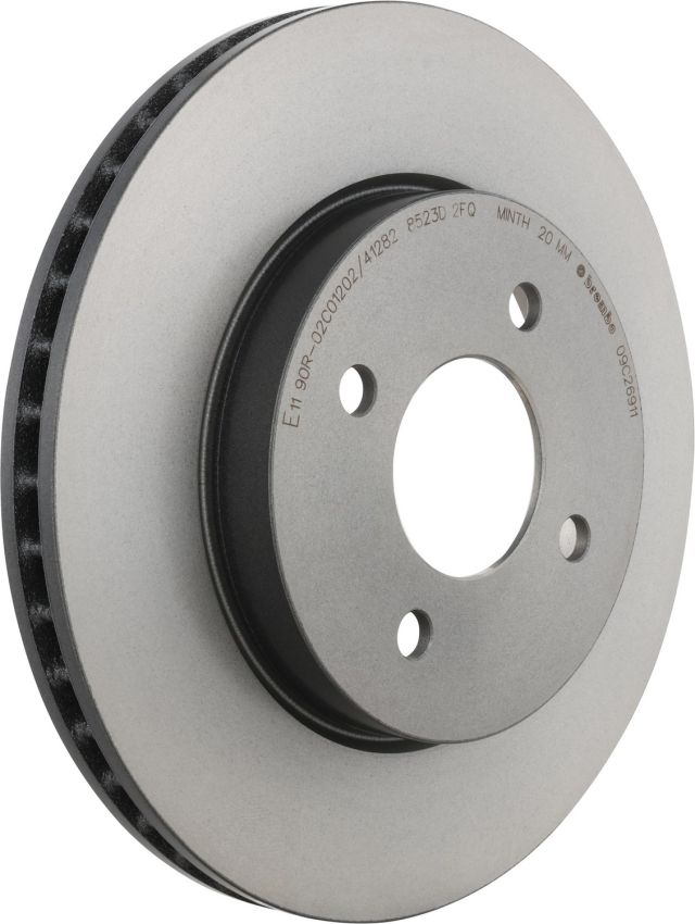Brembo 09.C269.11 Premium Coated Vented Brake Rotor