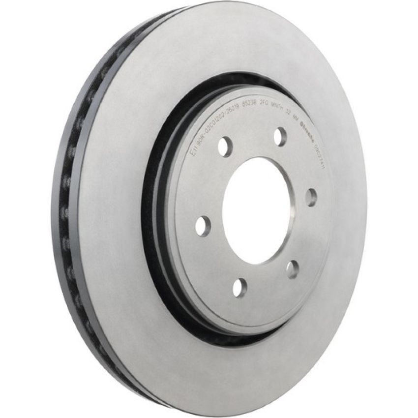 Brembo KT00646 Brembo ceramic brake pad and UV coated vented  brake disc kit