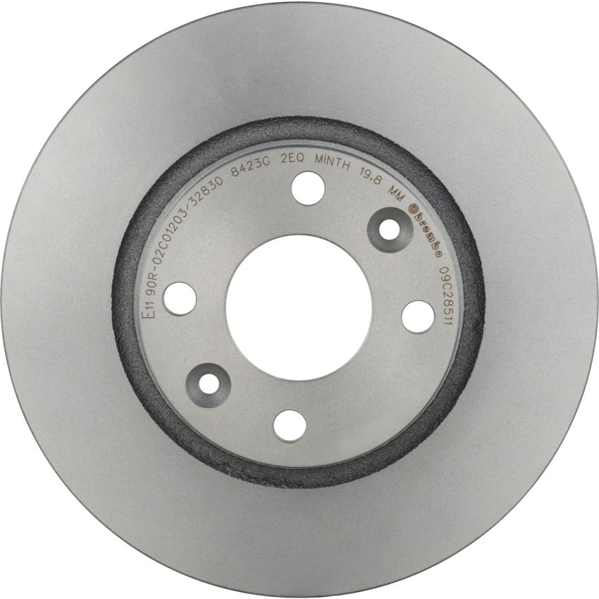 Brembo 09.C285.11 Premium Coated Vented Brake Rotor