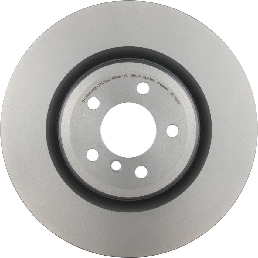 Brembo 09.C314.11 Premium Coated Vented Brake Rotor