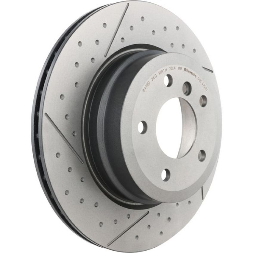 Brembo 09.C315.21 Premium Coated Vented Brake Rotor