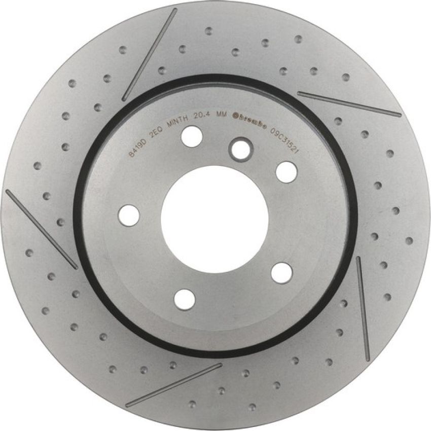 Brembo 09.C315.21 Premium Coated Vented Brake Rotor