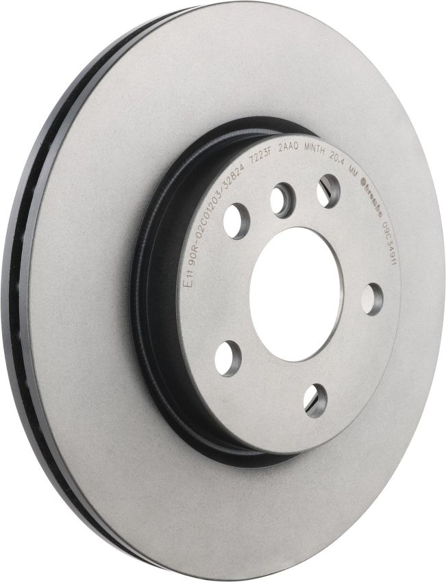 Brembo 09.C349.11 Premium Coated Vented Brake Rotor