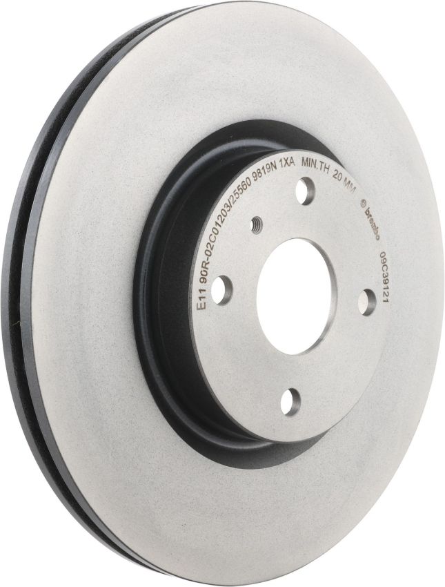 Brembo 09.C391.21 Premium Coated Vented Brake Rotor