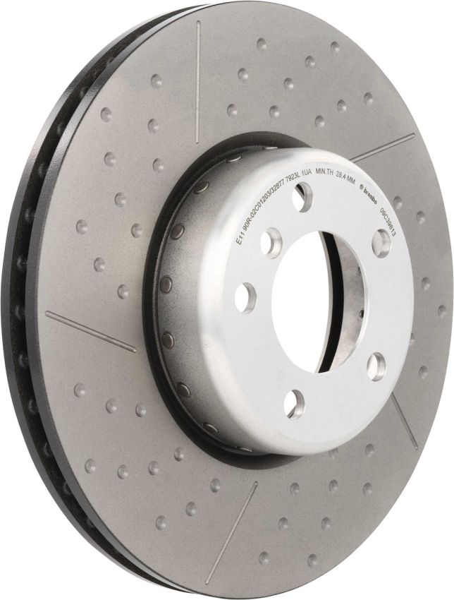 Brembo 09.C398.13 Premium Vented Composite Brake Rotor