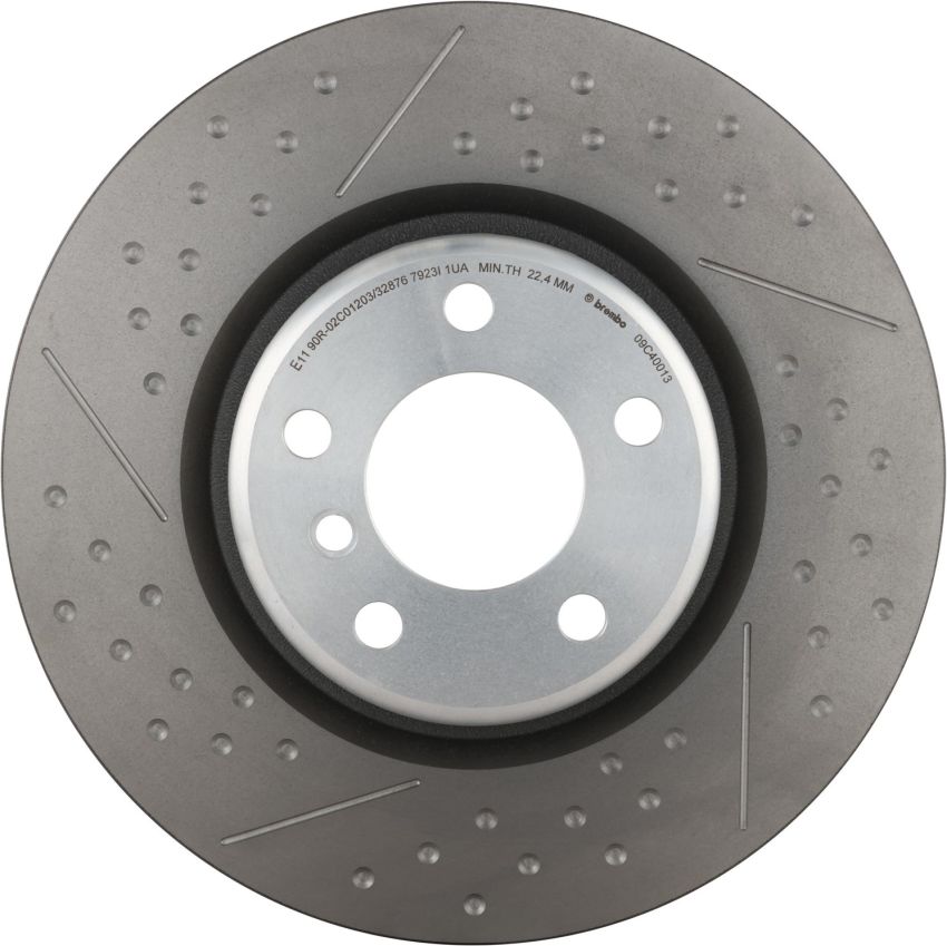Brembo 09.C400.13 Premium Vented Composite Brake Rotor