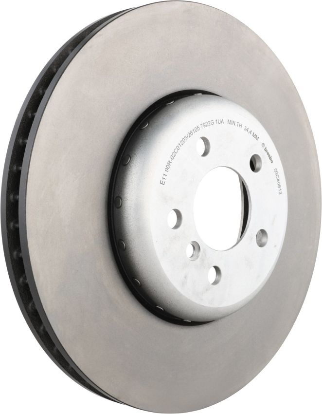 Brembo 09.C408.13 Premium Vented Composite Brake Rotor