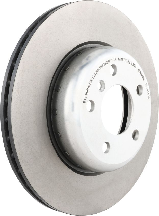 Brembo KT04493 Brembo low-met brake pad and composite vented  brake disc kit