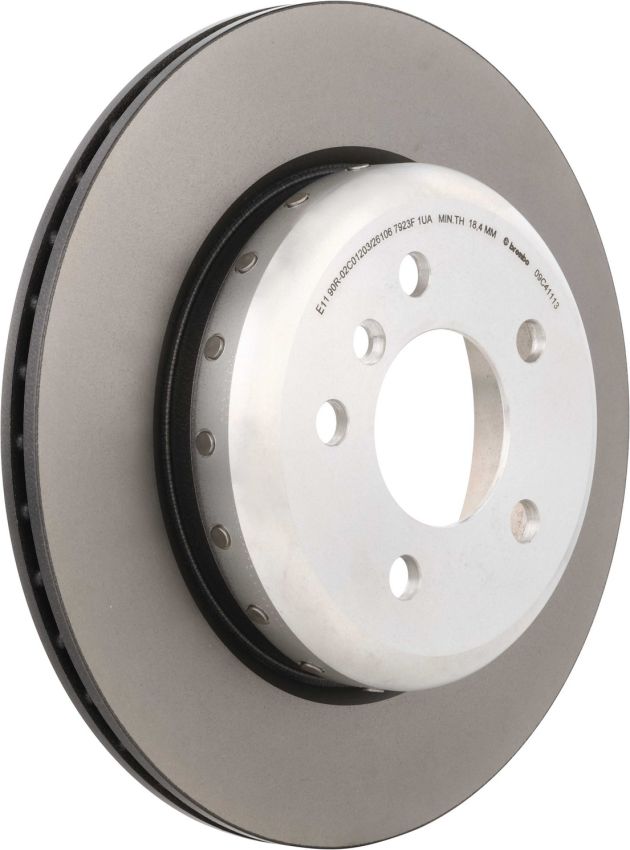 Brembo KT00B10 Brembo ceramic brake pad and composite vented  brake disc kit