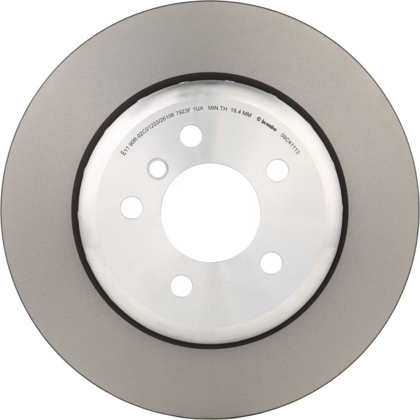 Brembo KT00B10 Brembo ceramic brake pad and composite vented  brake disc kit