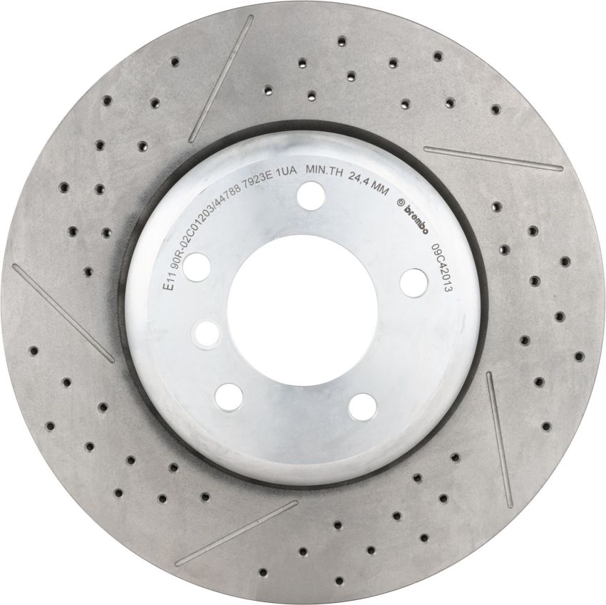 Brembo 09.C420.13 Premium Vented Composite Brake Rotor