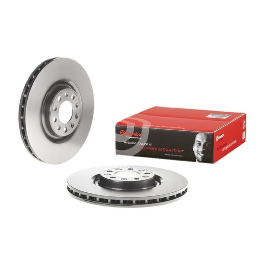 Brembo 09.C497.11 Premium Coated Vented Brake Rotor
