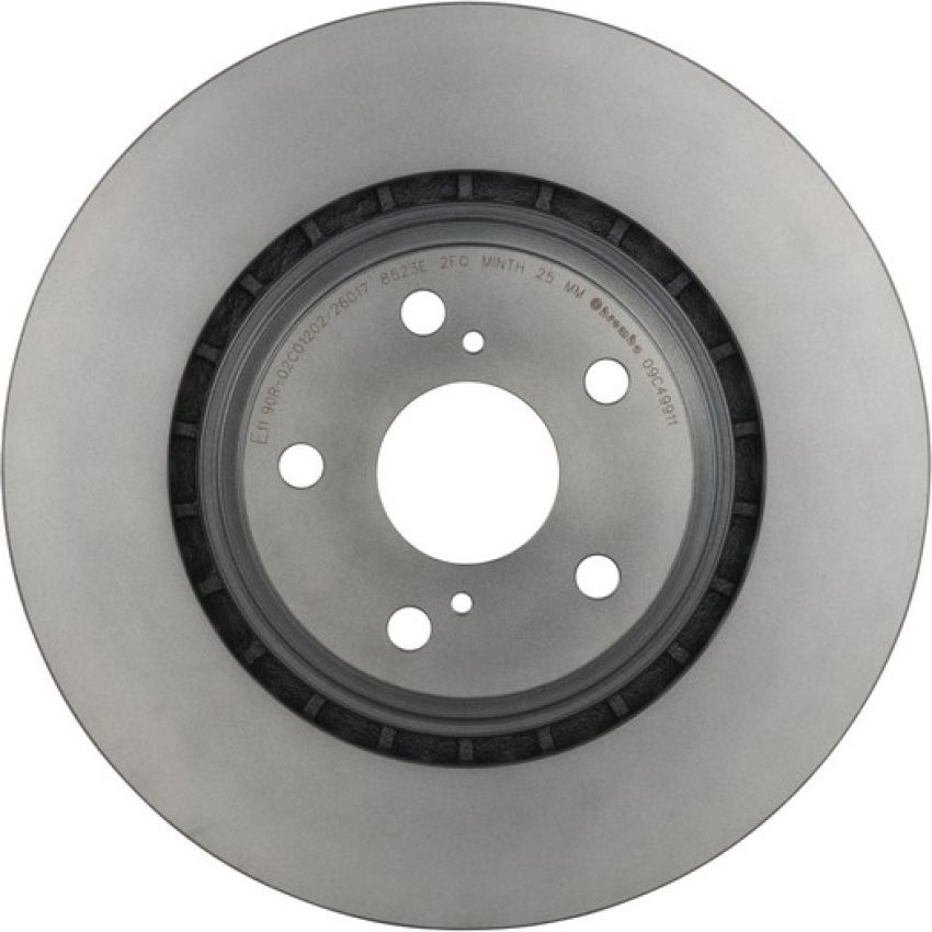 Brembo 09.C499.11 Premium Coated Vented Brake Rotor